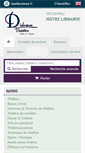 Mobile Screenshot of dialoguestheatrelaboutique.com